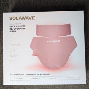 Solawave Neck & Chest Pro Light Therapy Mask - New In Box, Unopened